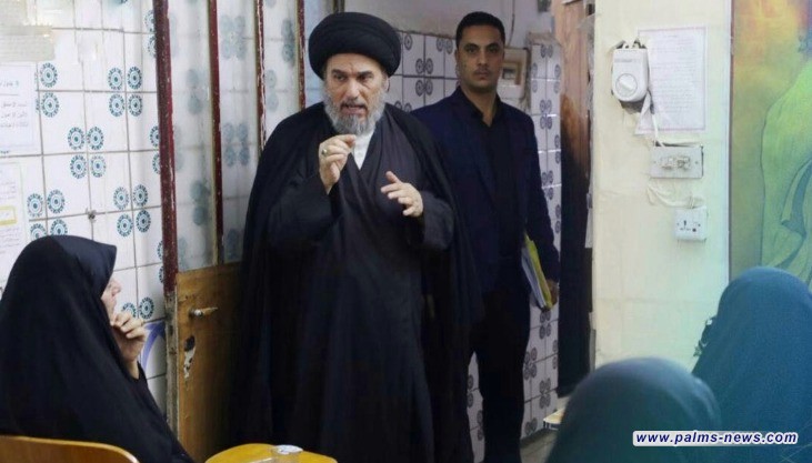 قسم الشؤون الدينية التابع للعتبة الحسينية يقيم الامتحانات التنافسية لطالبات العلوم الدينية في بغداد